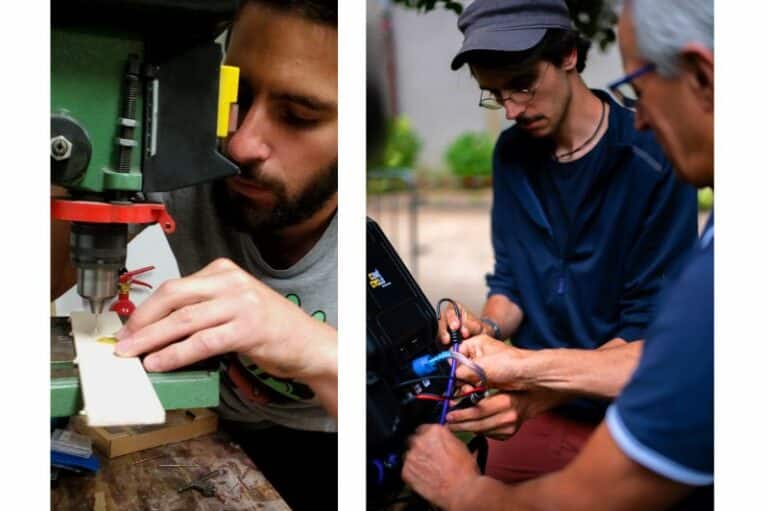 travail sur box electrique _